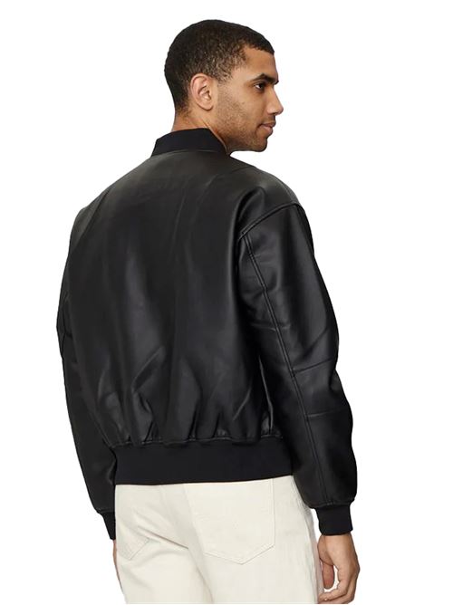 CALVIN KLEIN Giacca Leather Bomber CALVIN KLEIN | J30J325601BEH